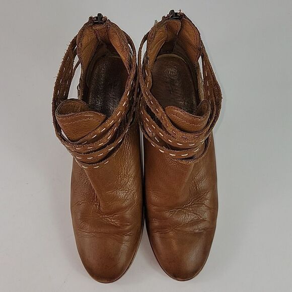 Frye Naomi Pickstitch Shootie Women's Ankle Booties - Picture 9 of 14